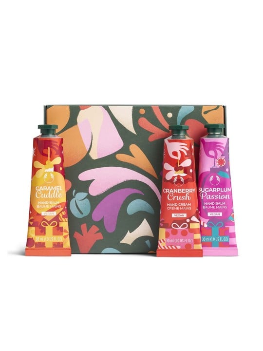The Body Shop Set di tre balsami per le mani unisex