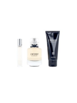 Givenchy Set L'INTERDIT da 3 pezzi Eau de Parfum spray 80 ml + Body Lotion 75 ml + Eaur de Parfum spray 12.5 ml unisex