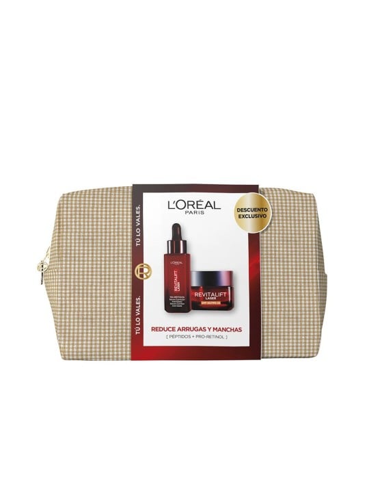 L'Oréal Paris SET LASER REVITALIFT 2 pezzi Facial serum 30 ml + Facial cream 50 ml unisex