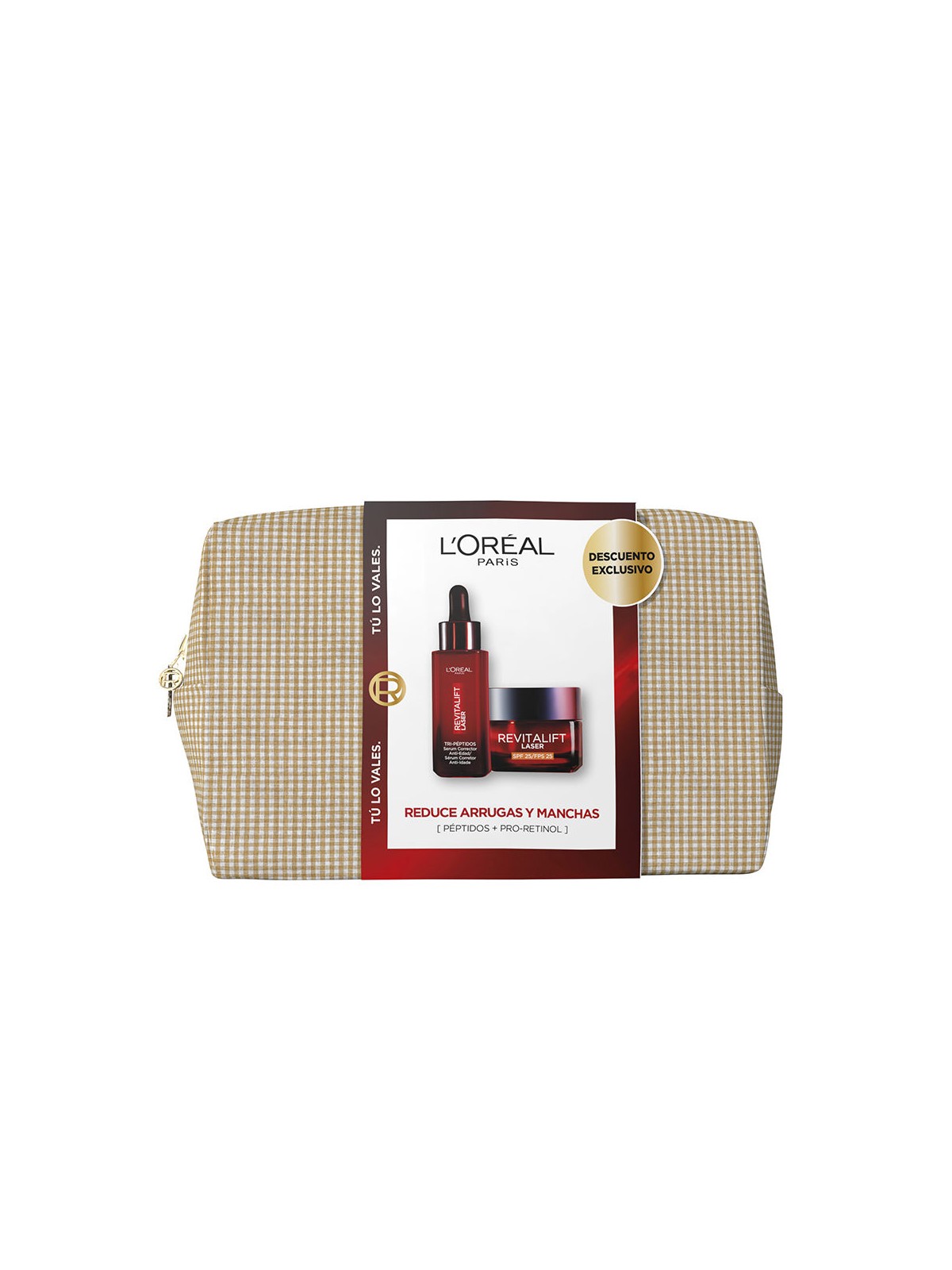 L'Oréal Paris SET LASER REVITALIFT 2 pezzi Facial serum 30 ml + Facial cream 50 ml unisex