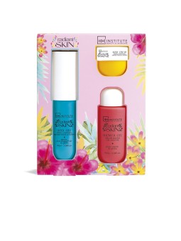 Idc Institute Set per una pelle radiosa in 3 pezzi 90ml Shower Gel + 30ml Body Lotion + 90ml Body Mist unisex
