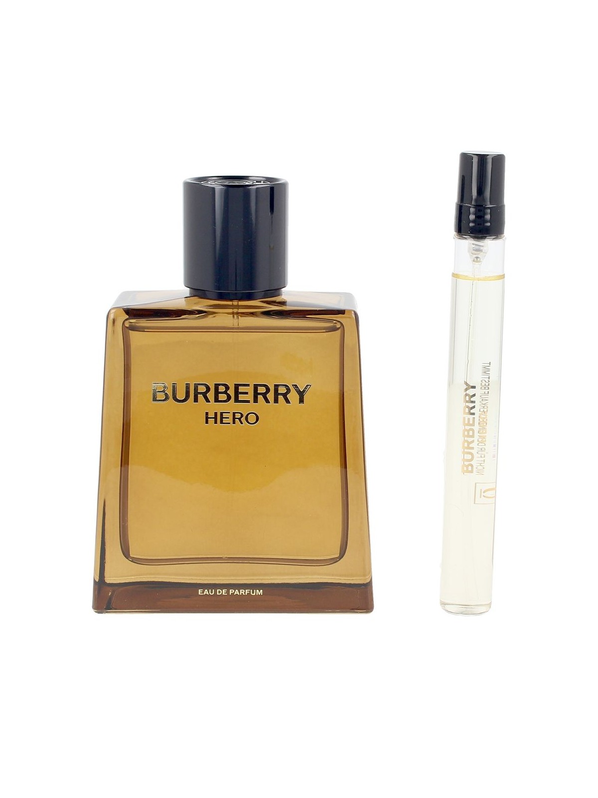 Burberry Set regalo BURBERRY HERO da 2 pezzi Eau de Parfum spray 100 ml + Eau de Parfum spray 10 ml uomo