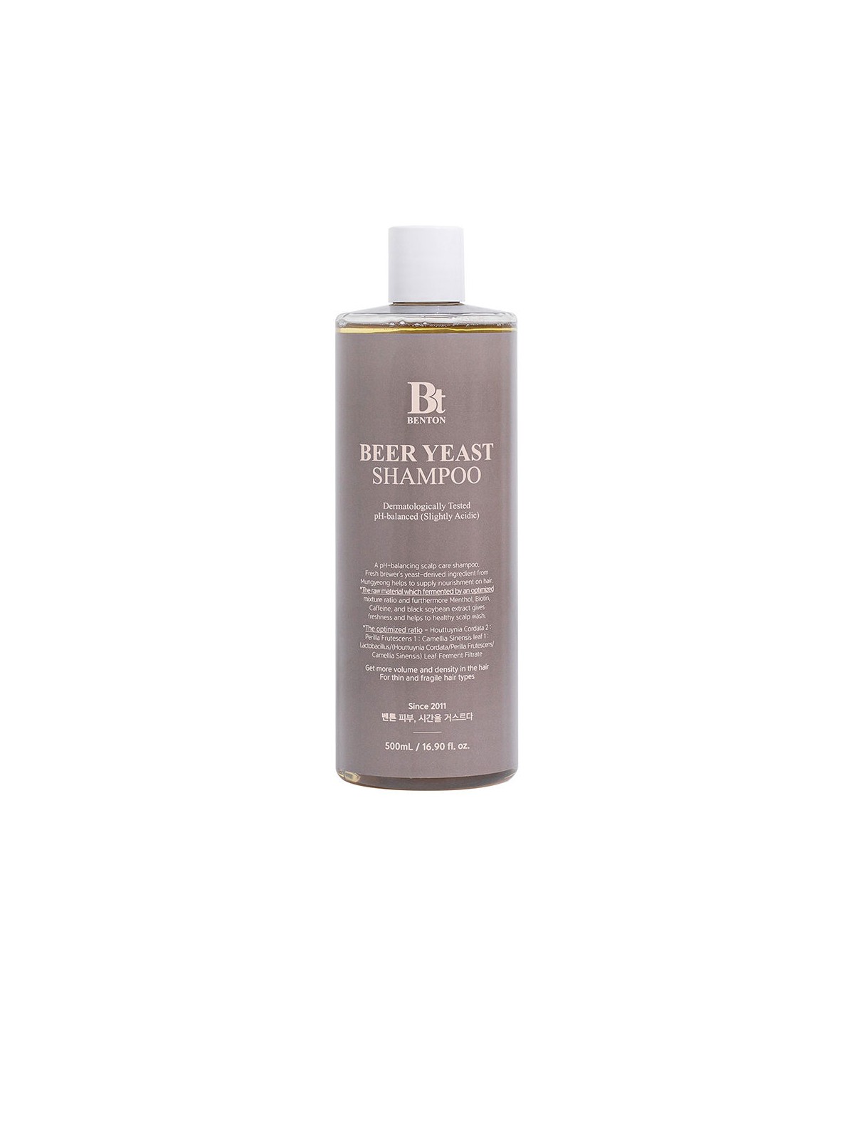 Benton Shampoo al lievito di birra 500ml unisex