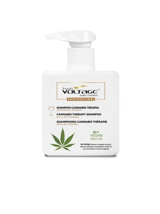 Voltage Cosmetics Shampoo alla cannabis - Shampoo terapeutico 500ml unisex