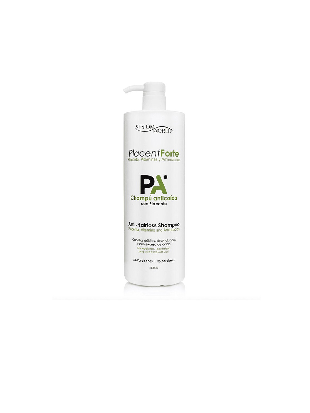 Sesiom World Shampoo anticaduta Placent Forte 1000ml unisex