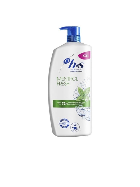 Head & Shoulders Shampoo antiforfora H&S MENTHOL FRESH con dosatore a pompa, 1000ml unisex