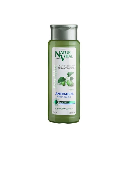 Natur Vital Shampoo antiforfora per pelli sensibili 300ml unisex
