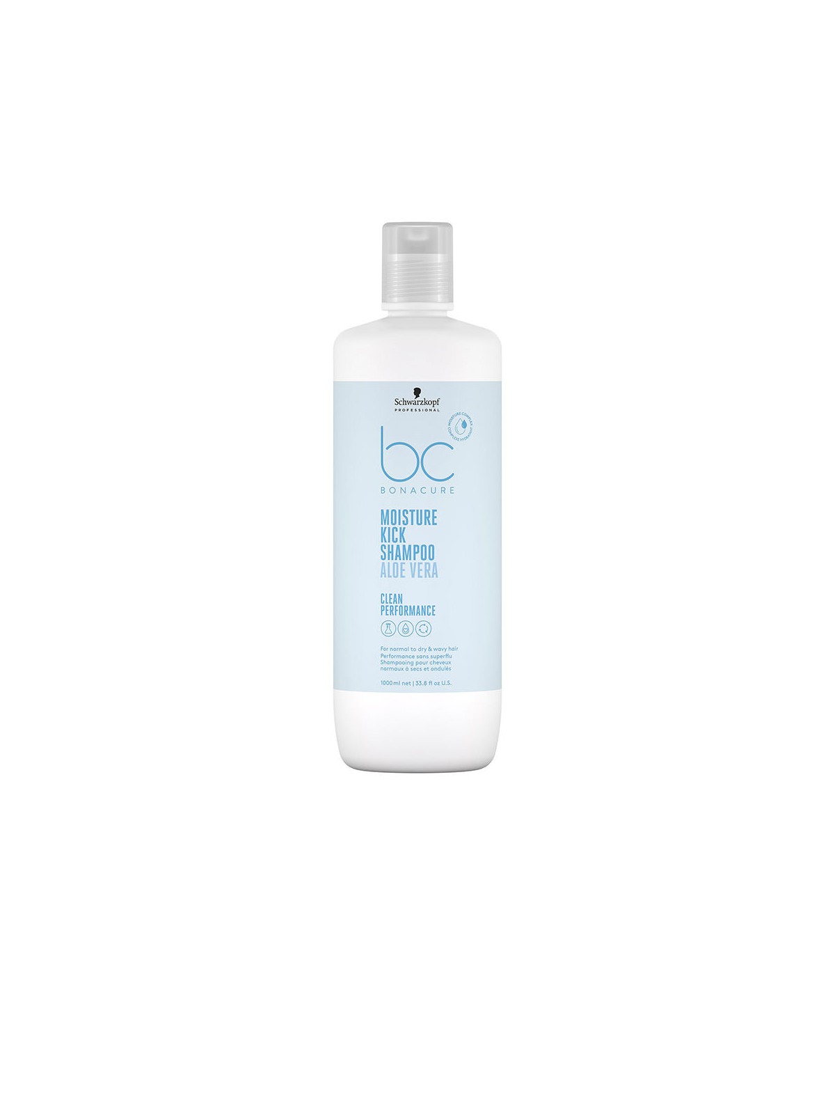 Schwarzkopf Shampoo BC MOISTURE KICK 1000ml unisex