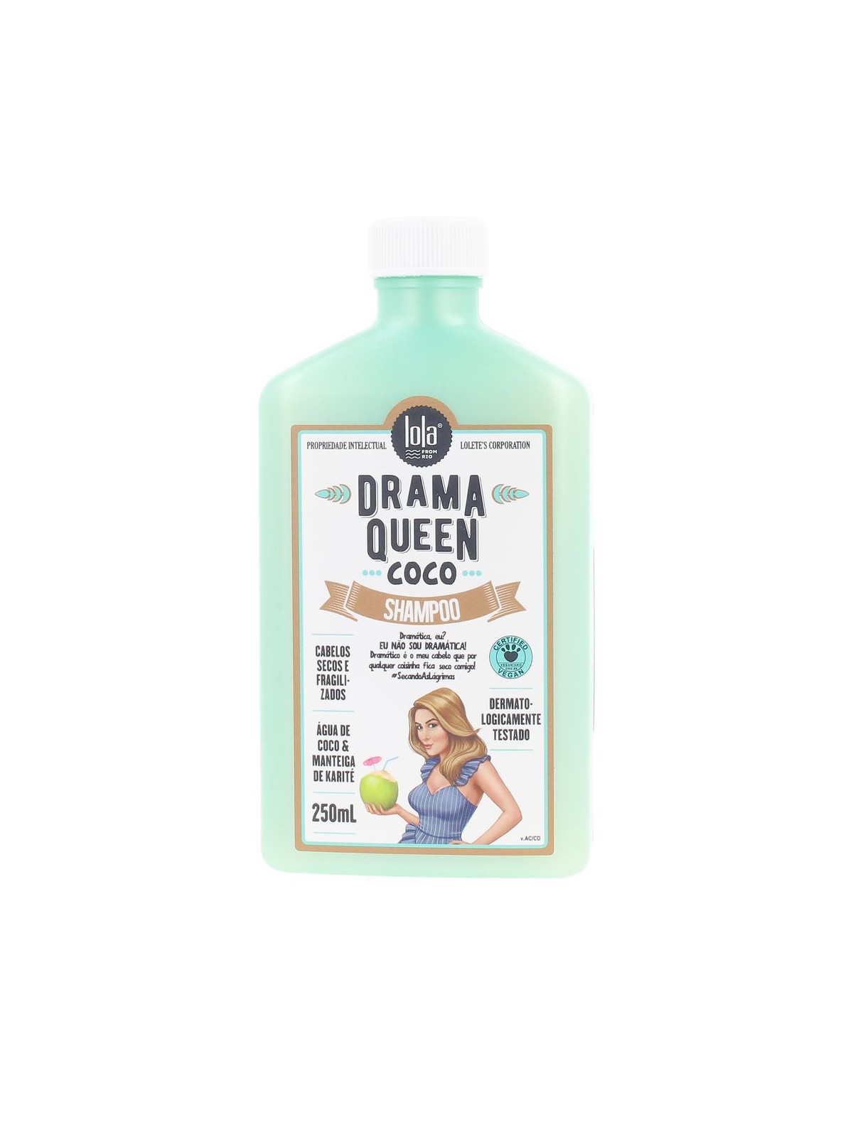 Lola Cosmetics Shampoo Drama Queen Coco 250ml donna