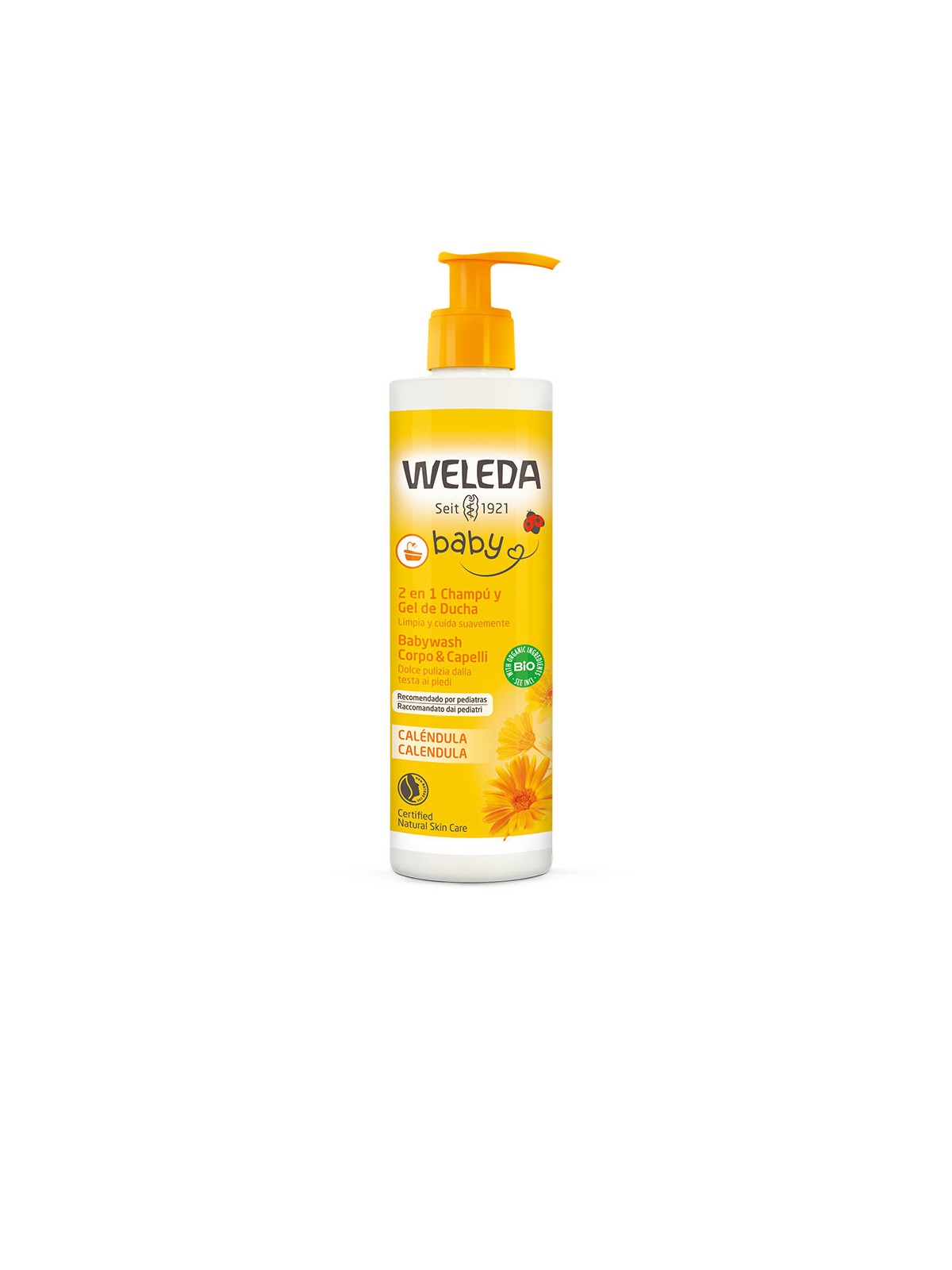 Weleda Shampoo e bagnoschiuma BABY alla calendula 400ml unisex