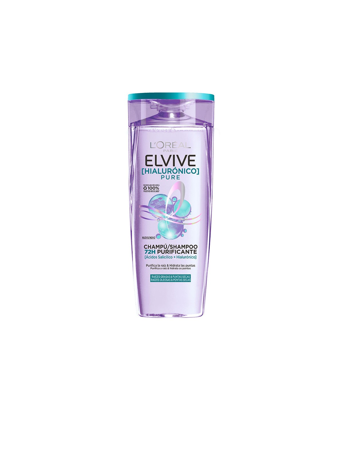 L'Oréal Paris Shampoo ELVIVE HYALURONIC PURE 380ml donna