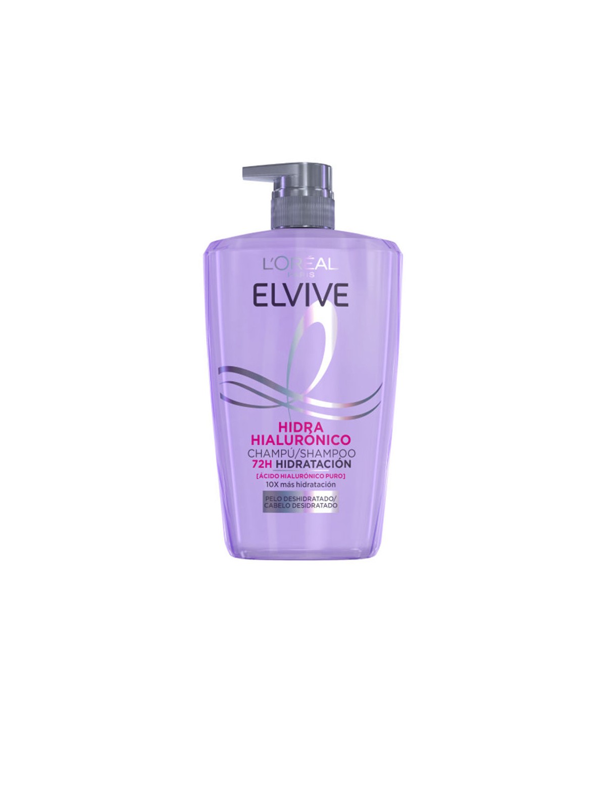 L'Oréal Paris Shampoo ELVIVE HYDRA HYALURONIC 72 ore di idratazione 1000ml unisex