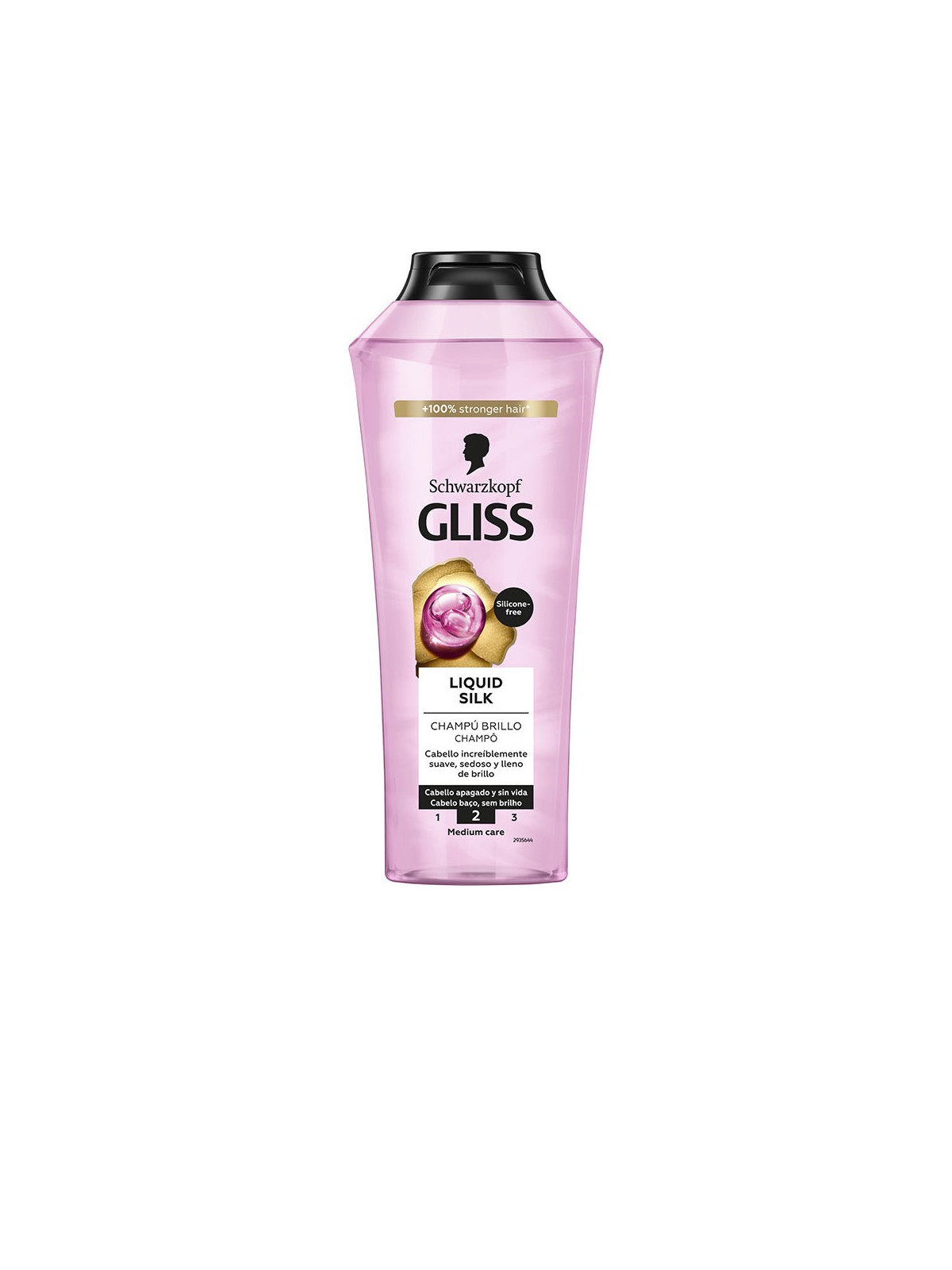 Schwarzkopf Mass Market Shampoo GLISS LIQUID SILK 400ml unisex