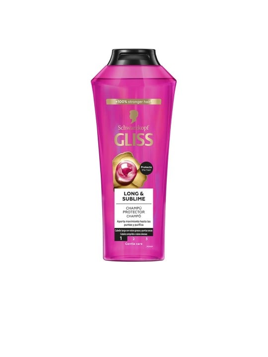 Schwarzkopf Mass Market Shampoo GLISS LONG & SUBLIME 400ml donna