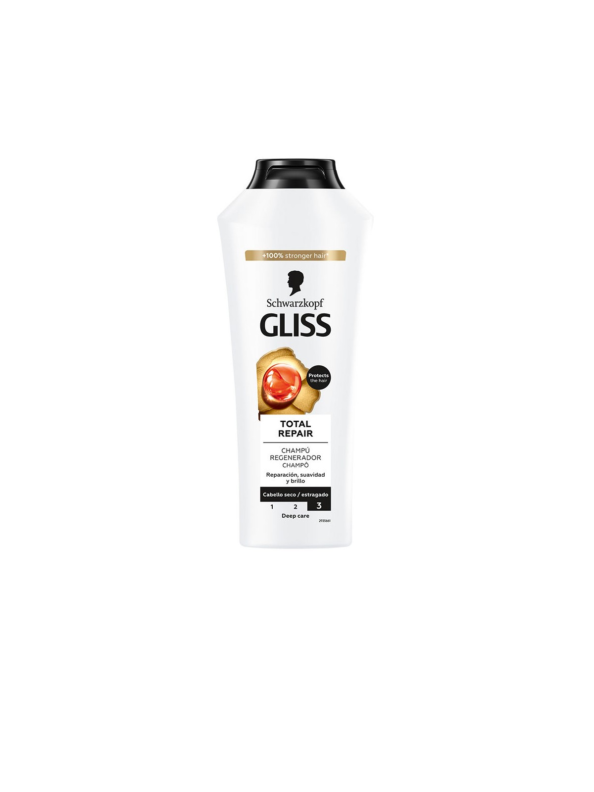 Schwarzkopf Mass Market Shampoo GLISS TOTAL REPAIR 400ml unisex