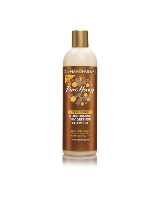 Creme Of Nature Shampoo idratante al miele puro per capelli secchi 355ml unisex