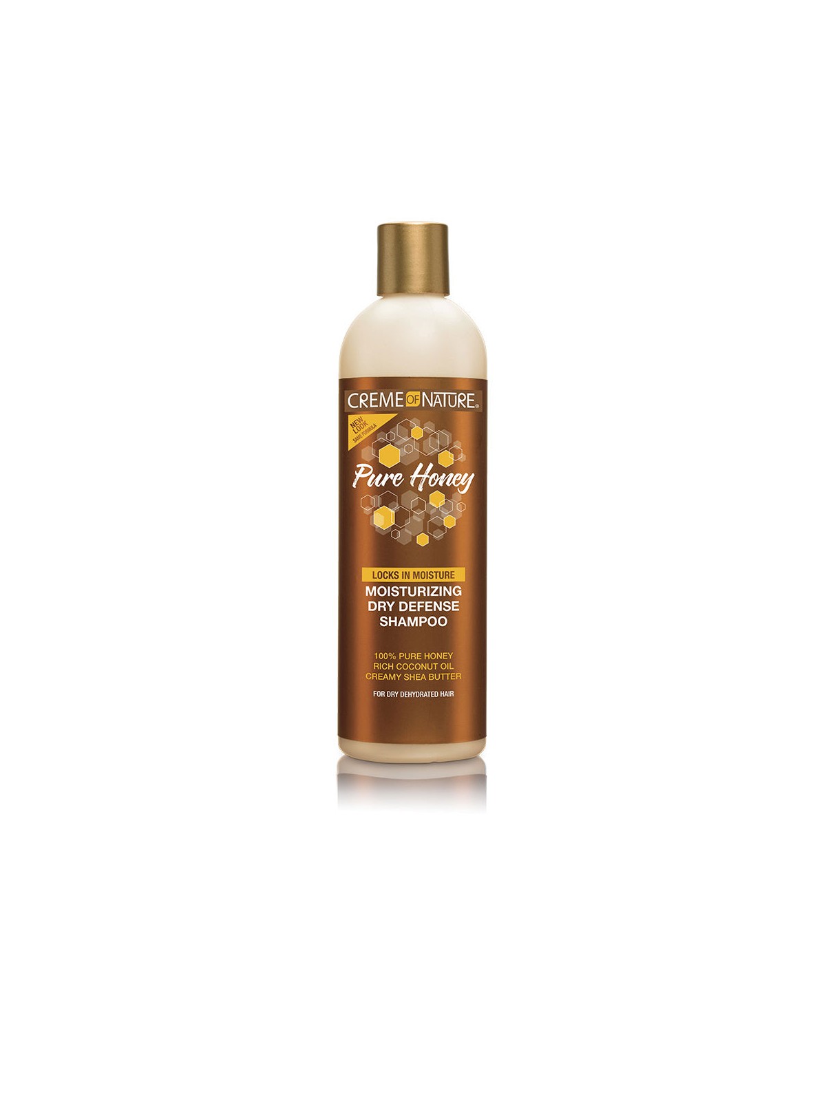 Creme Of Nature Shampoo idratante al miele puro per capelli secchi 355ml unisex
