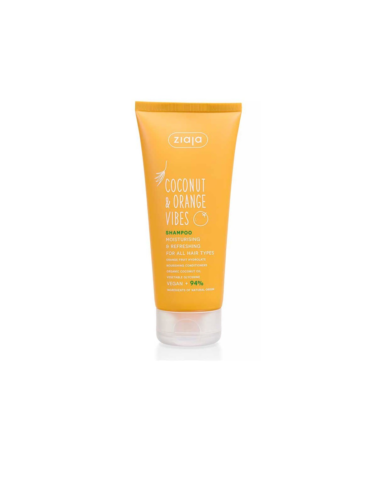 Ziaja Shampoo idratante e rinfrescante COCONUT & ORANGE VIBES 200ml donna