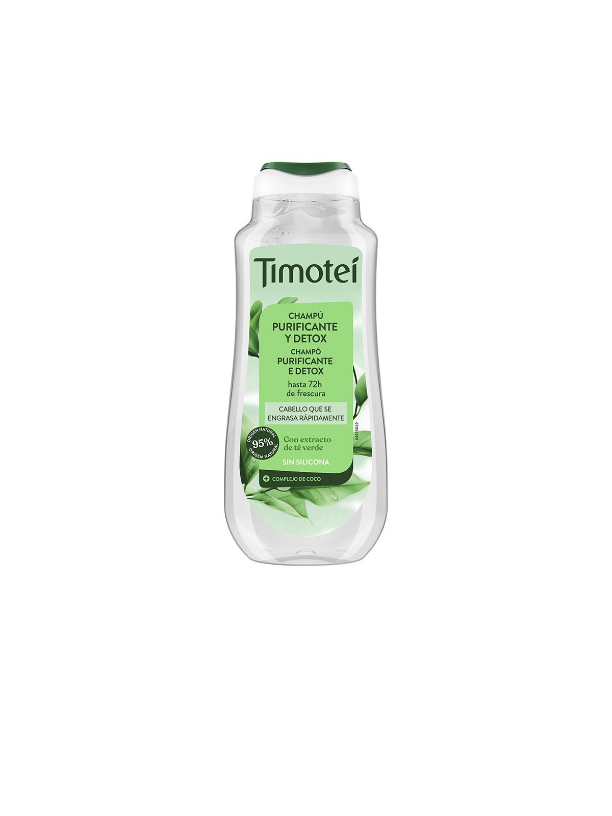 Timotei Shampoo idratante e rivitalizzante TIMOTEI con latte di cocco e aloe vera 600ml unisex
