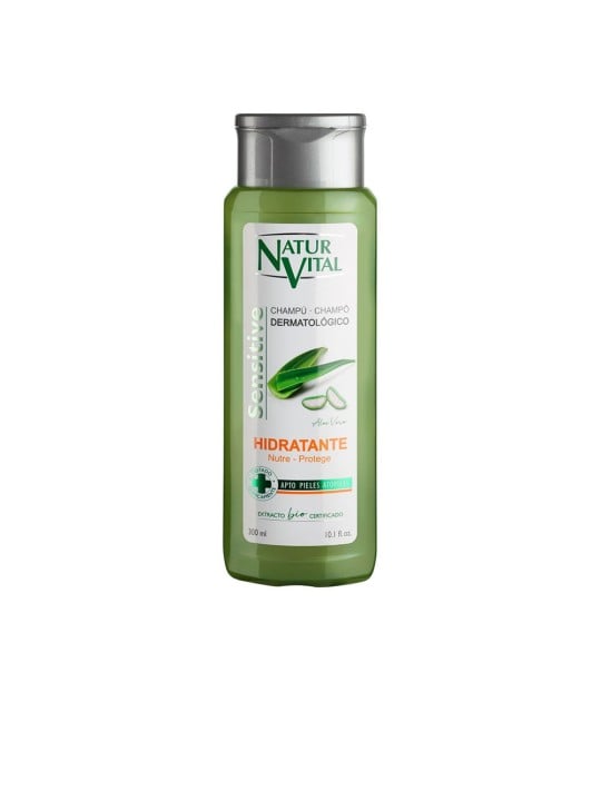 Natur Vital Shampoo idratante per pelli sensibili 300ml unisex