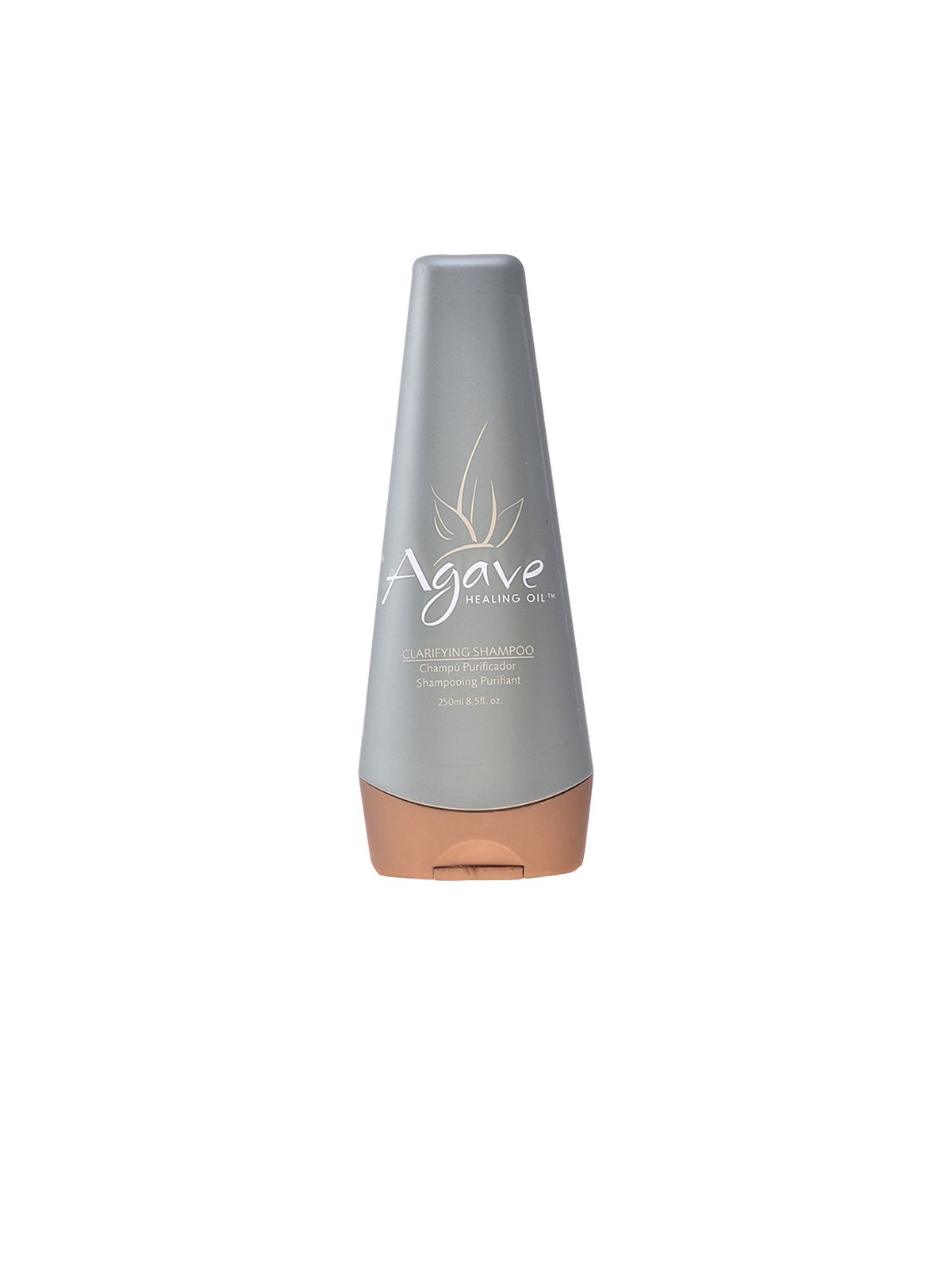 Agave Shampoo purificante all'olio curativo 250ml unisex