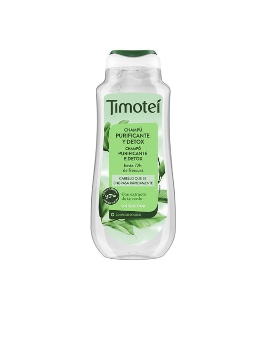 Timotei Shampoo purificante e detox TIMOTEI con estratto di tè verde per capelligrassi 300ml unisex