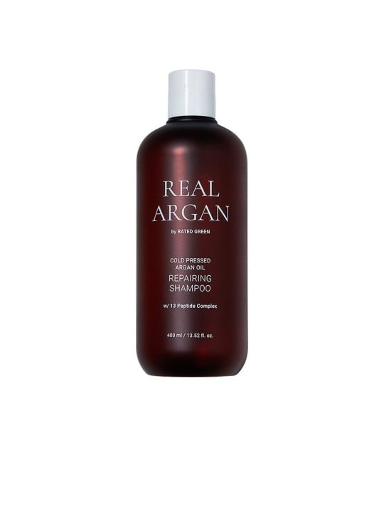 Rated Green Shampoo riparatore all'olio di argan VERO 400ml unisex