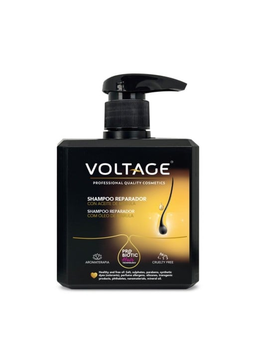 Voltage Cosmetics Shampoo riparatore PREBIOTIC HAIR TECHNOLOGY con olio di marula 500ml unisex