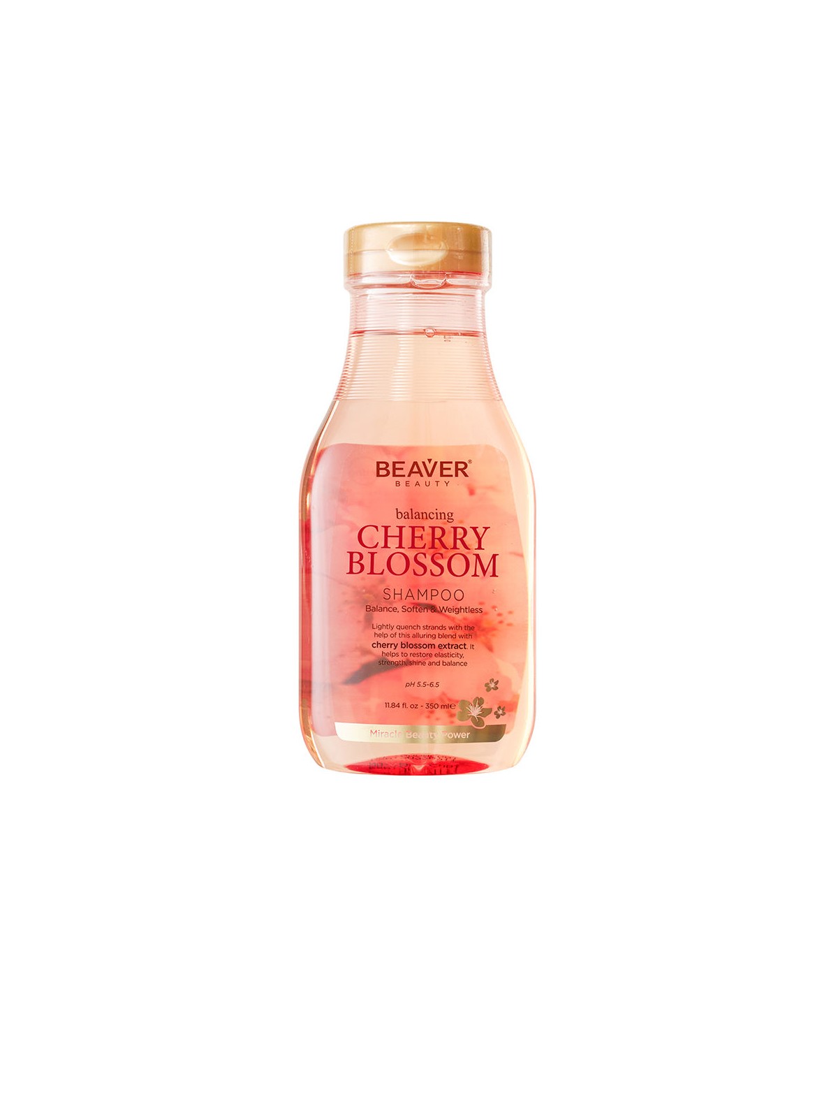 Beaver Shampoo sebo-regolatore al fiore di ciliegio 350ml unisex