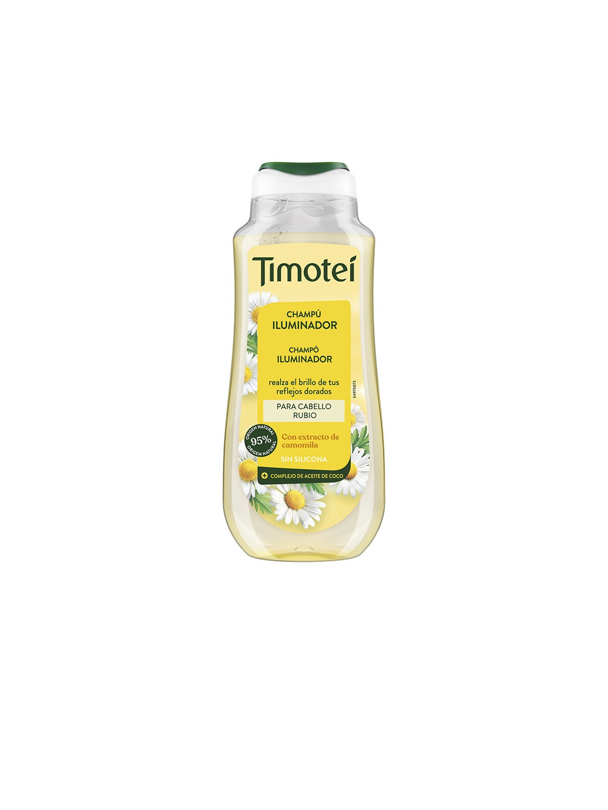 Timotei Shampoo TIMOTEI con estratto di camomilla che dona lucentezza ai capelli biondi 300ml unisex