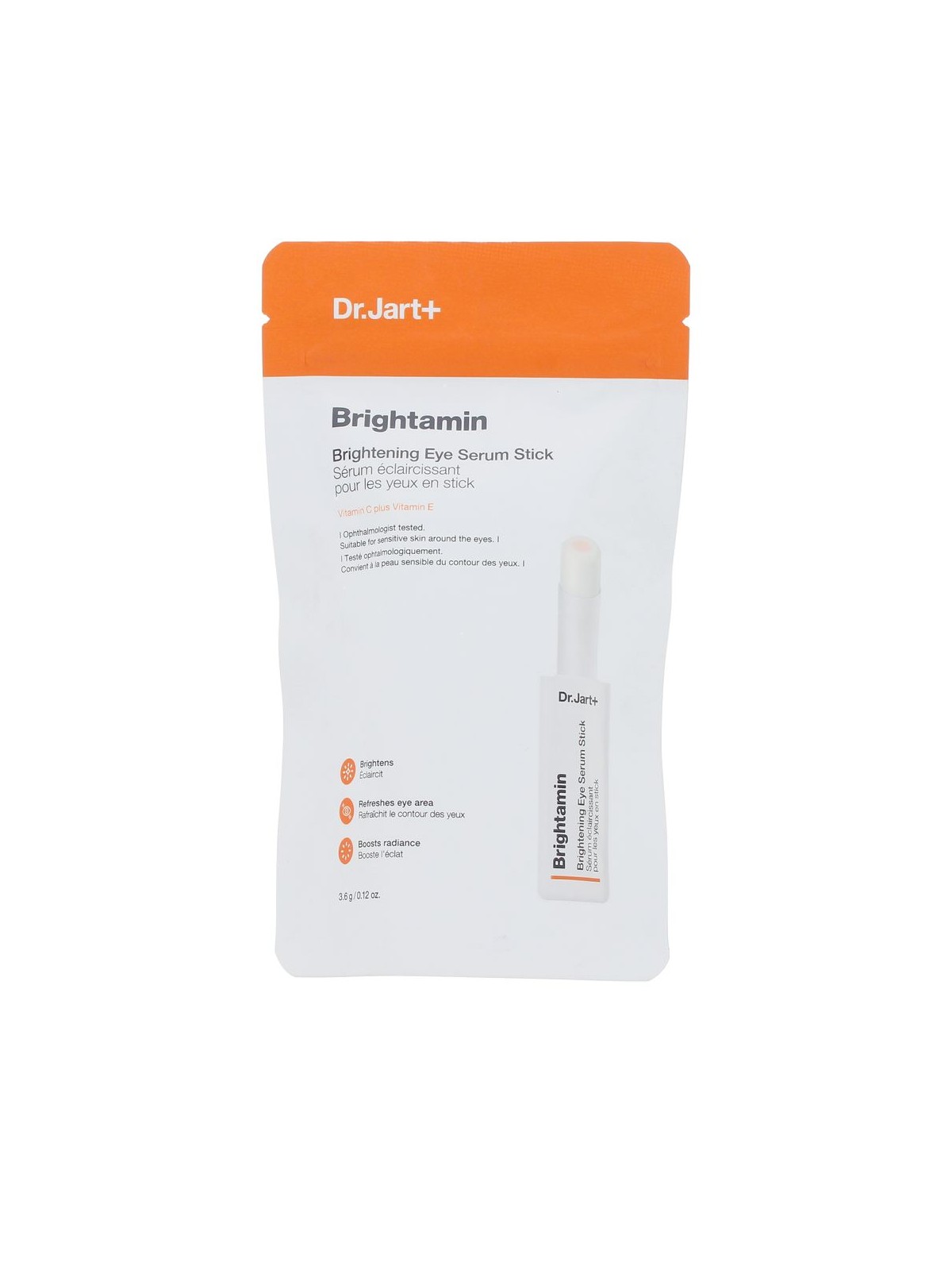 Dr.jart+ Siero contorno occhi illuminante BRIGETAMIN in stick 3,06gr unisex