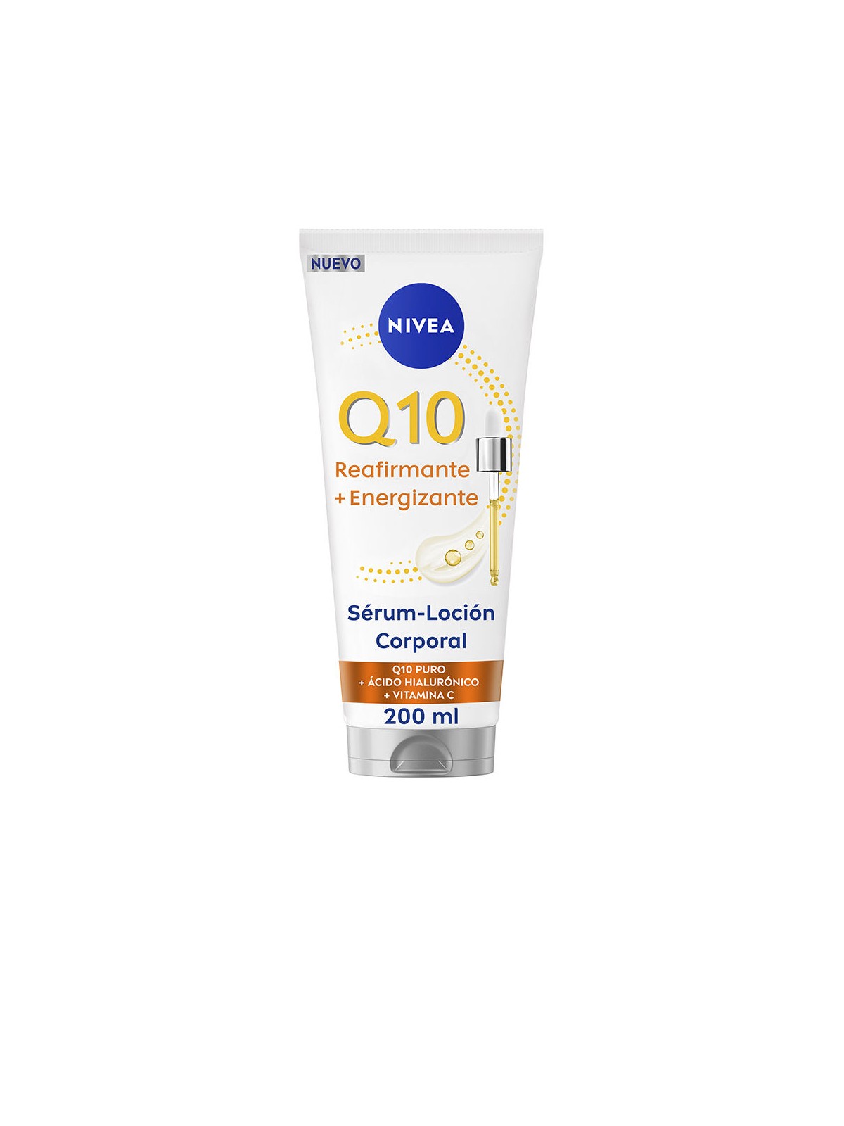 Nivea SIERO CORPO RASSODANTE + ENERGIZZANTE Q10+ - LOZIONE 200ml unisex