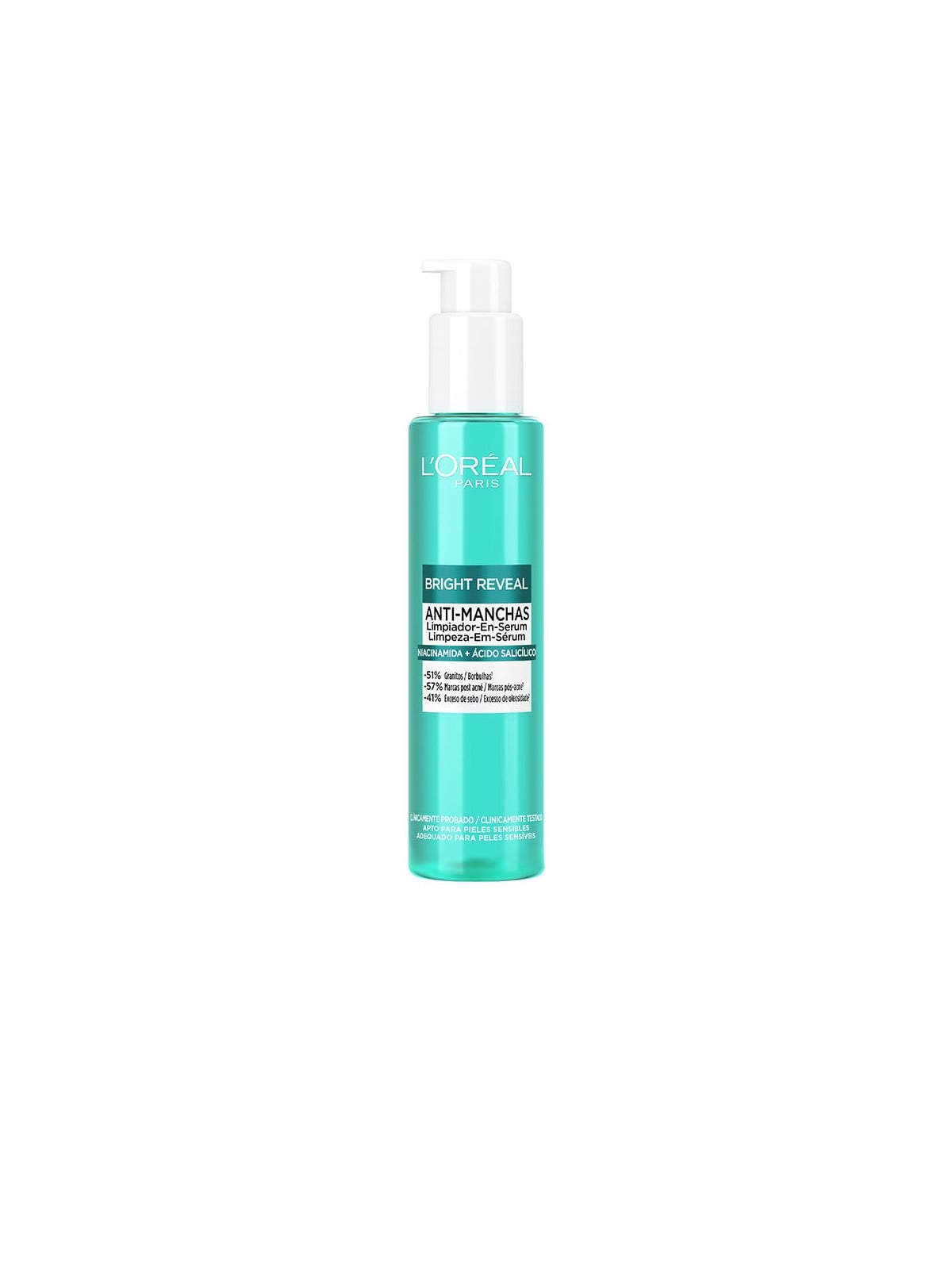 L'Oréal Paris Siero detergente illuminante alla niacina 150ml donna