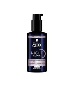 Schwarzkopf Mass Market Siero GLISS NIGHT ELIXIR per doppie punte 100ml unisex