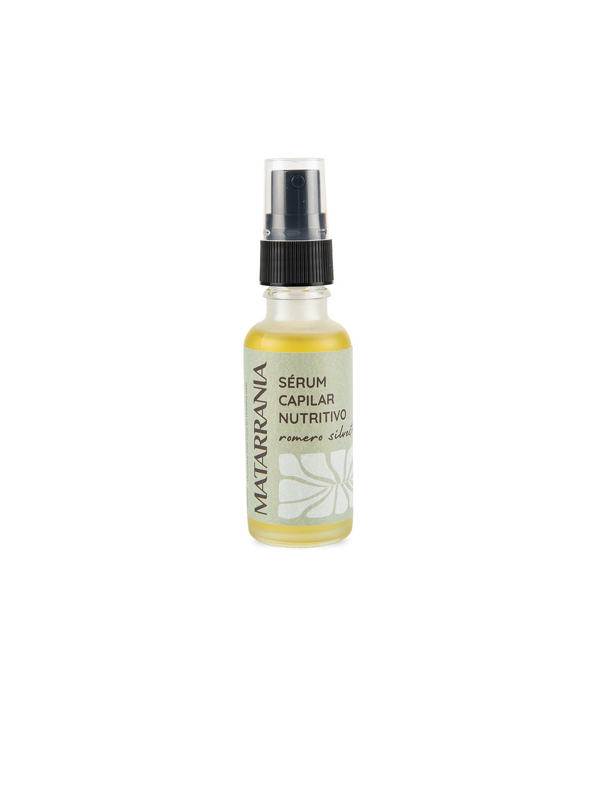 Matarrania Siero nutriente anticrespo per capelli 100% biologico 30ml donna