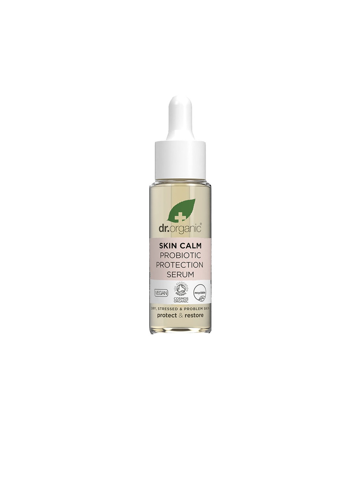 Dr. Organic Siero protettivo probiotico SKIN CALM 30ml unisex