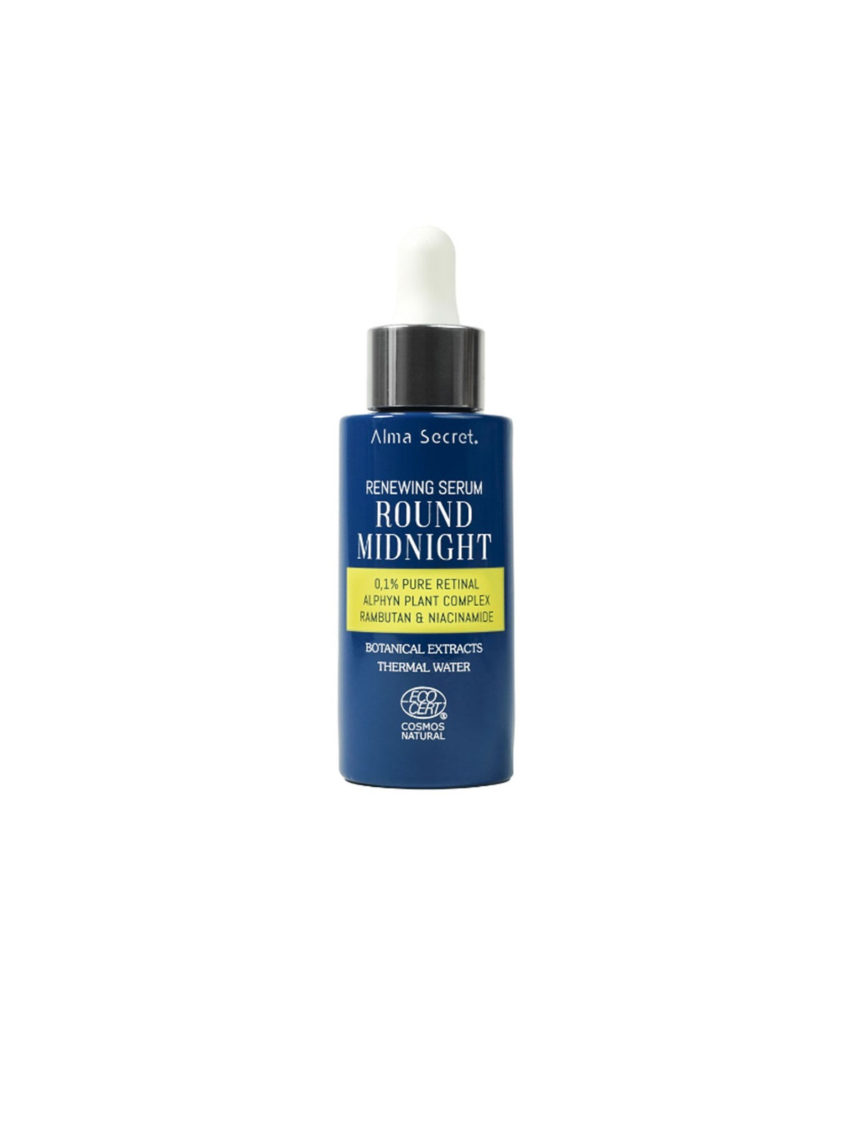 Alma Secret Siero ROUND MIDNIGHT con retinolo puro 0,1% 30ml unisex