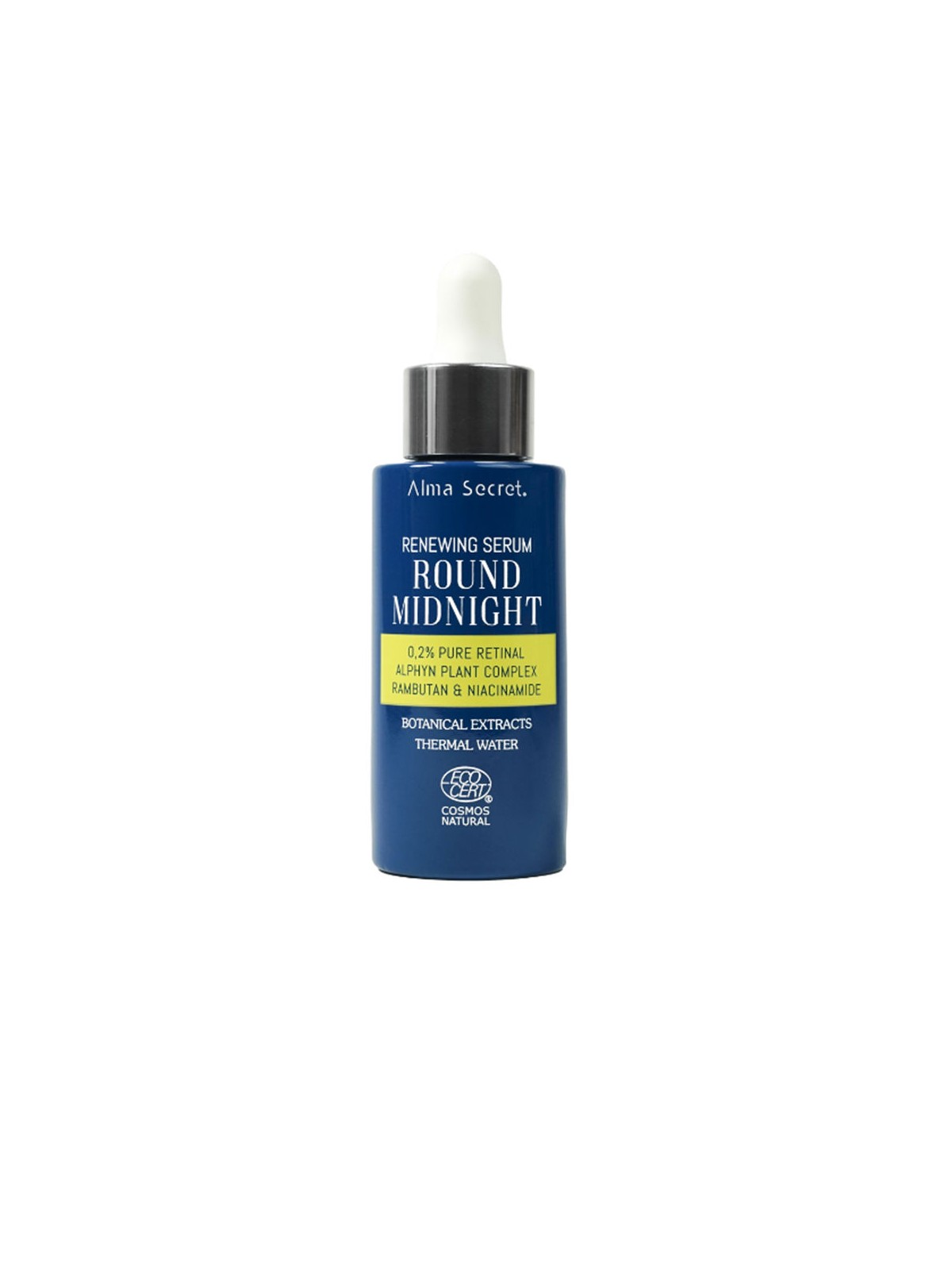 Alma Secret Siero ROUND MIDNIGHT con retinolo puro 0,2% 30ml unisex