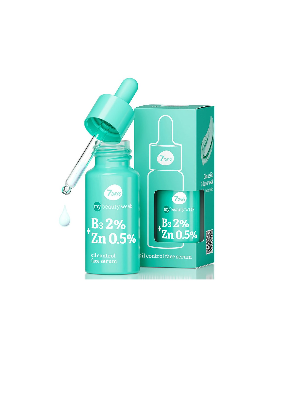 7days Siero viso idratante B3 2% + ZN 0,5% 20ml donna