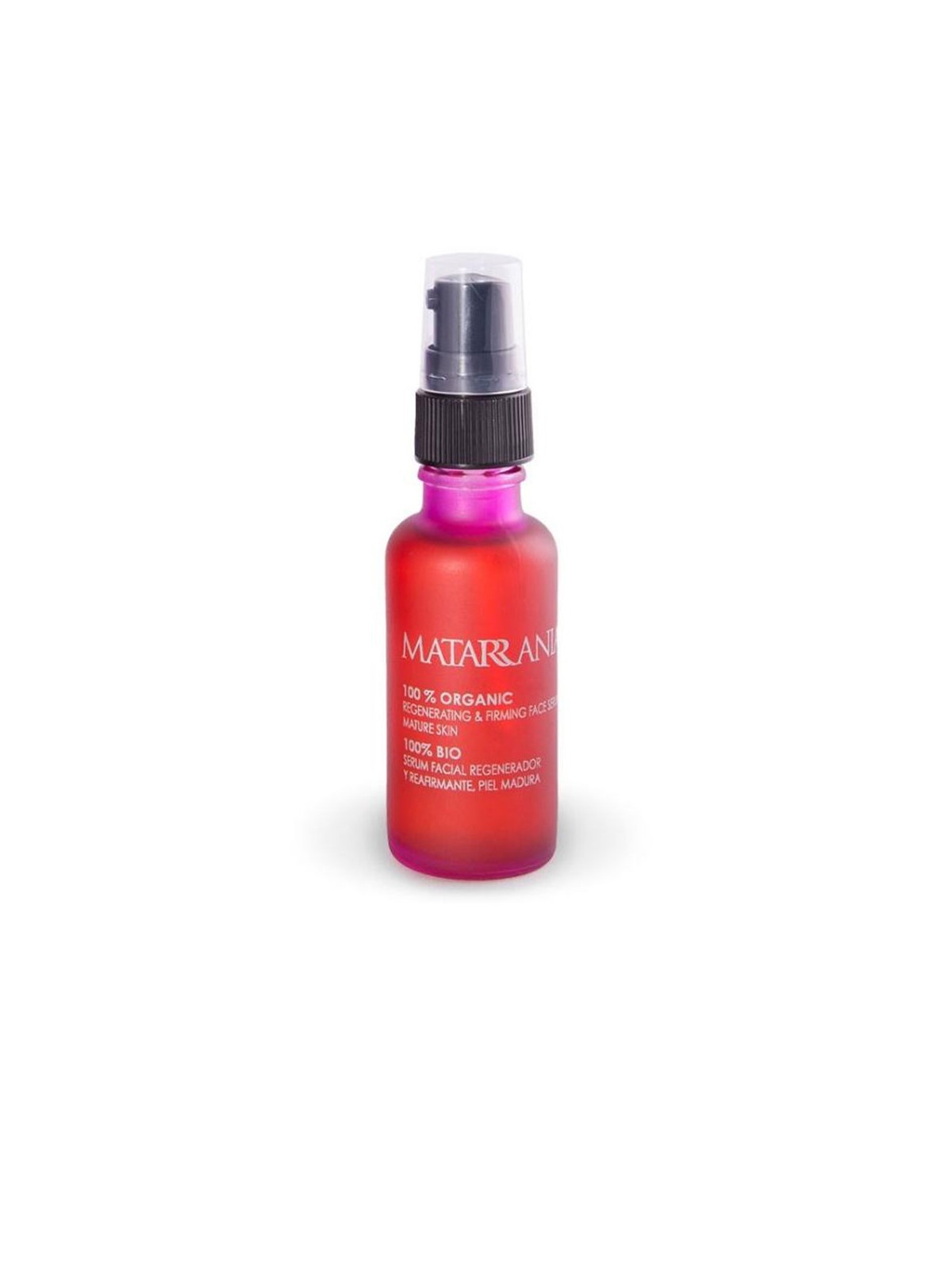 Matarrania Siero viso rigenerante e rassodante per pelli mature, 100% biologico, 30ml donna