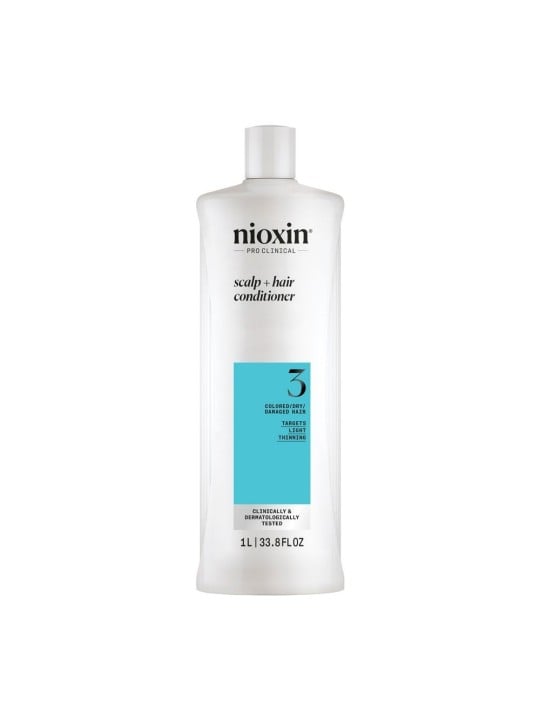 Nioxin SISTEMA 3 - Balsamo - Capelli Tinti e Danneggiati con Lieve Indebolimento 1000ml unisex