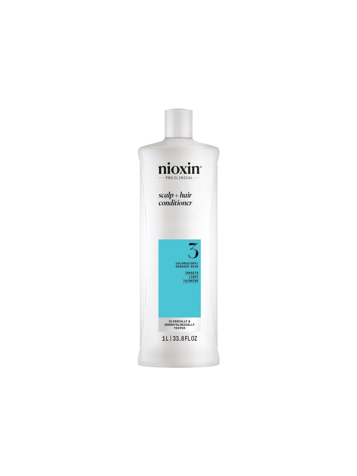 Nioxin SISTEMA 3 - Balsamo - Capelli Tinti e Danneggiati con Lieve Indebolimento 1000ml unisex