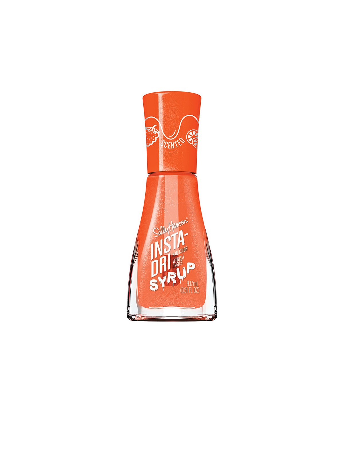 Sally Hansen Smalto per unghie INSTA DRI SYRUP COLLECTION n.138-Oozing Orange 9,17ml unisex