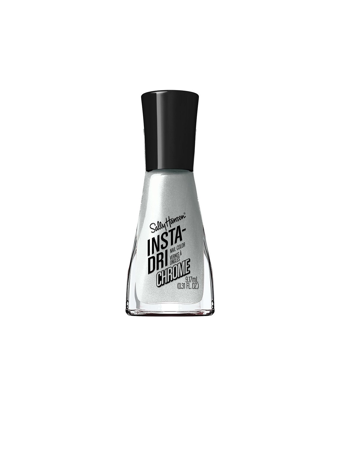Sally Hansen Smalto per unghie INSTA-DRI CHROME n.125-Polar Platinum 9ml unisex