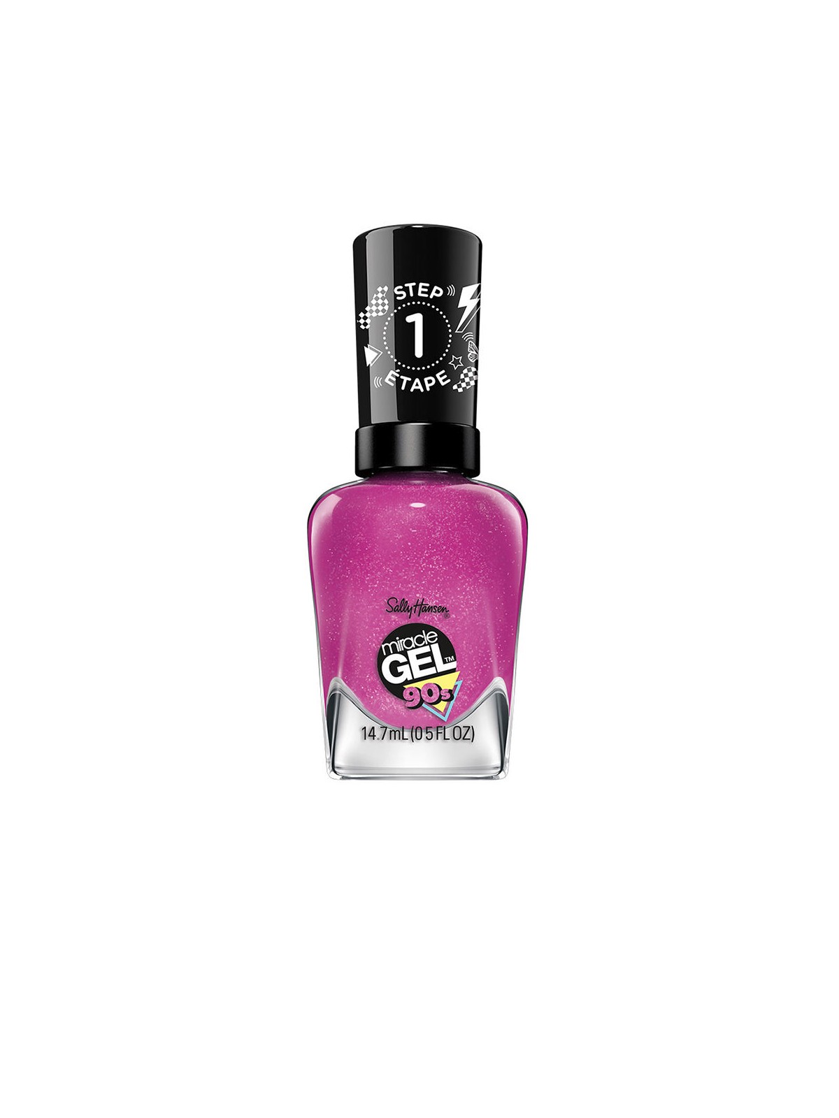 Sally Hansen Smalto per unghie MIRACLE GEL anni '90 n.893 - Beet Me at the Mall 14,7ml unisex