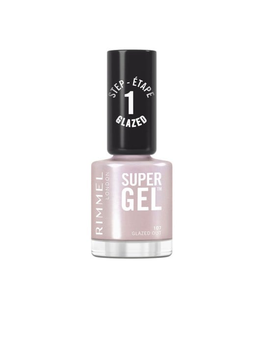 Rimmel London Smalto per unghie SUPER GEL n.107-Glazed out 12ml unisex