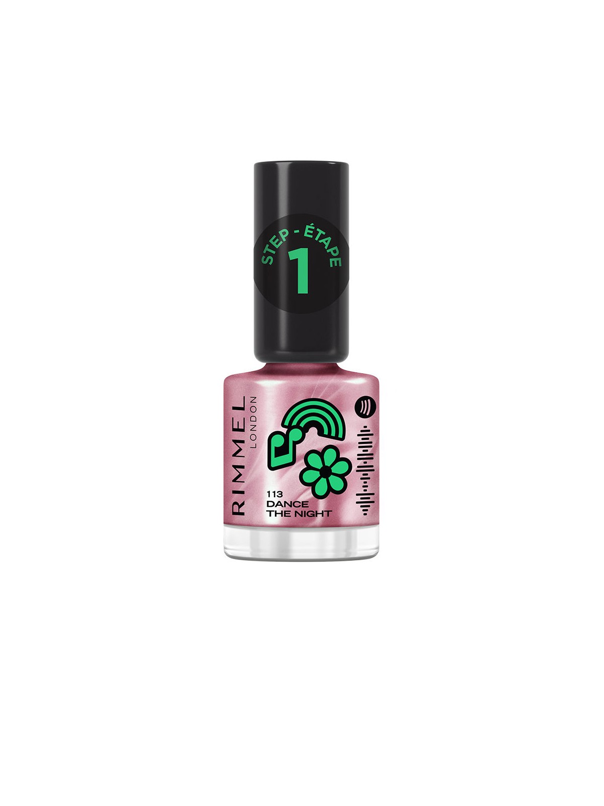 Rimmel London Smalto per unghie SUPER GEL n.113-Dance the Night 12ml unisex
