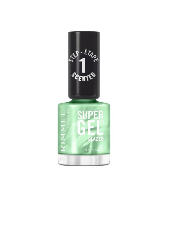 Rimmel London Smalto per unghie SUPER GEL n.123-Zesty Icing 12ml unisex