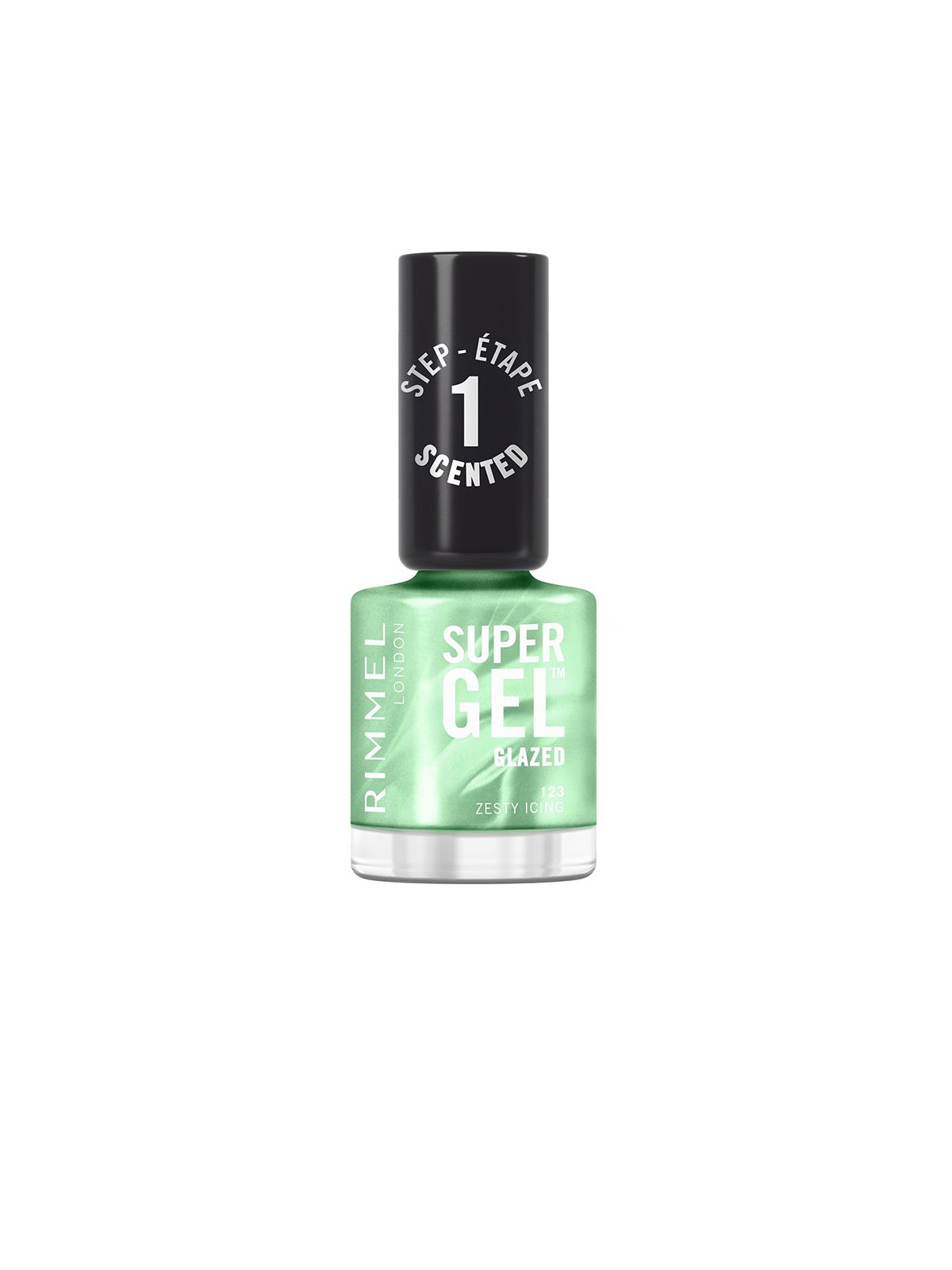 Rimmel London Smalto per unghie SUPER GEL n.123-Zesty Icing 12ml unisex
