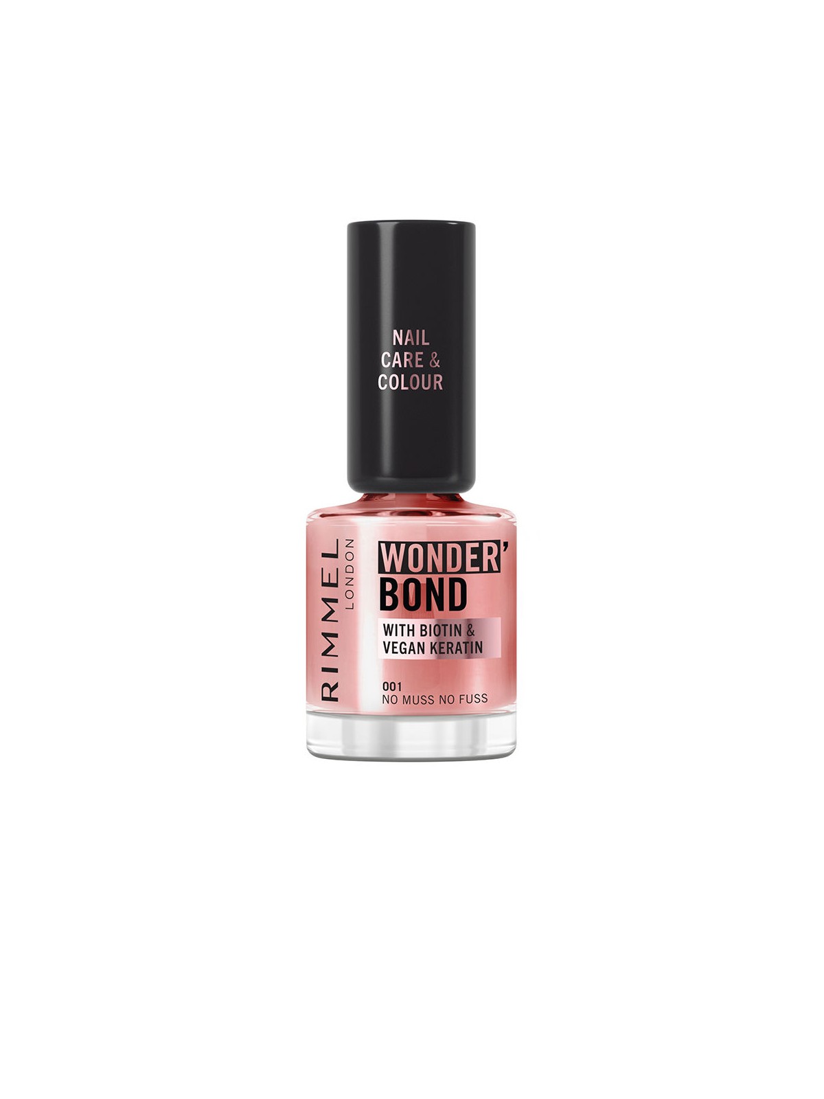Rimmel London Smalto per unghie WONDER'BOND n.001 - Senza Muschi e Senza Fuss 12ml unisex